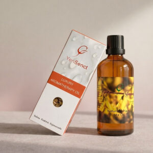 YenScent 舒壓放鬆精油：天然植萃配方，幫助緩解身心壓力，適合居家 SPA 按摩與日常睡前放鬆。