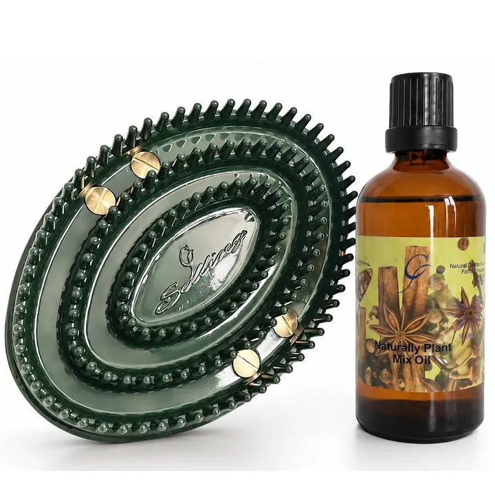 Selling 蠍尾®按摩體刷搭配 YenScent 漢方溫潤複方按摩精油,經絡按摩與身體保養推薦組合。